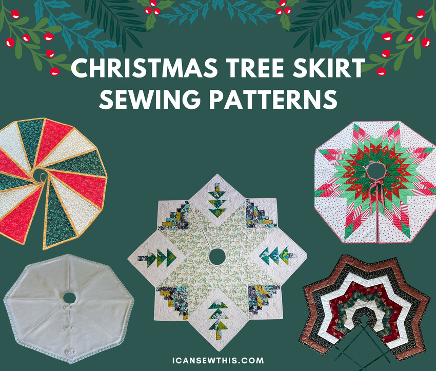 Sew Your Own Heirloom: Christmas Tree Skirt Sewing Patterns & Tutorials