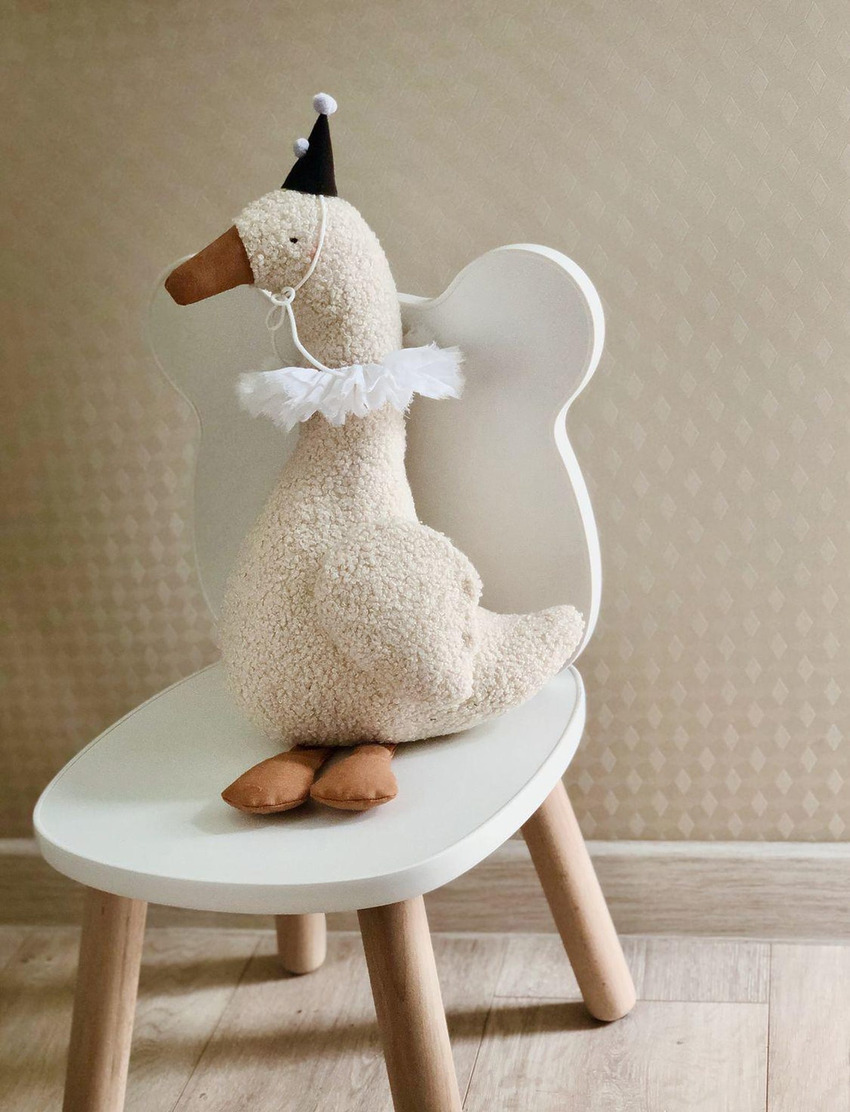 Goose Plush Sewing Pattern PDF (18") by Gala Palle