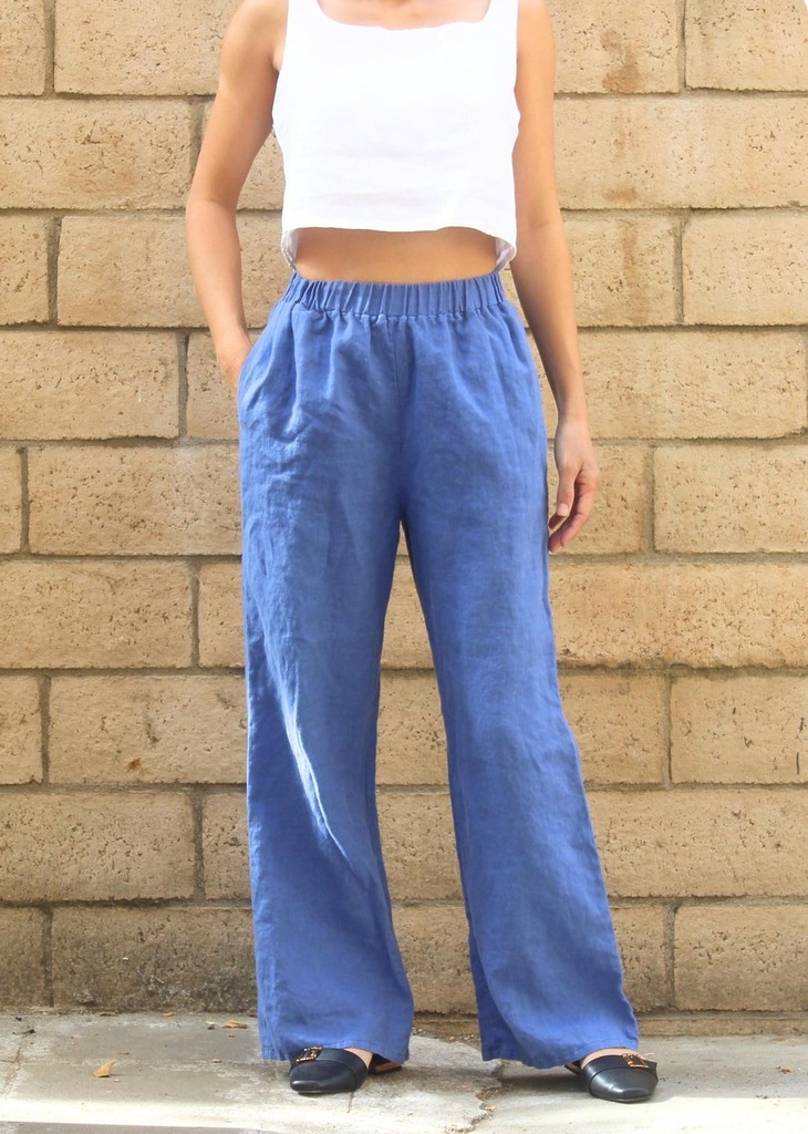 Lacie Linen Pants by KimiLable