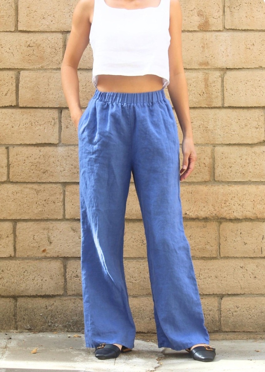 Lacie Linen Pants by KimiLable