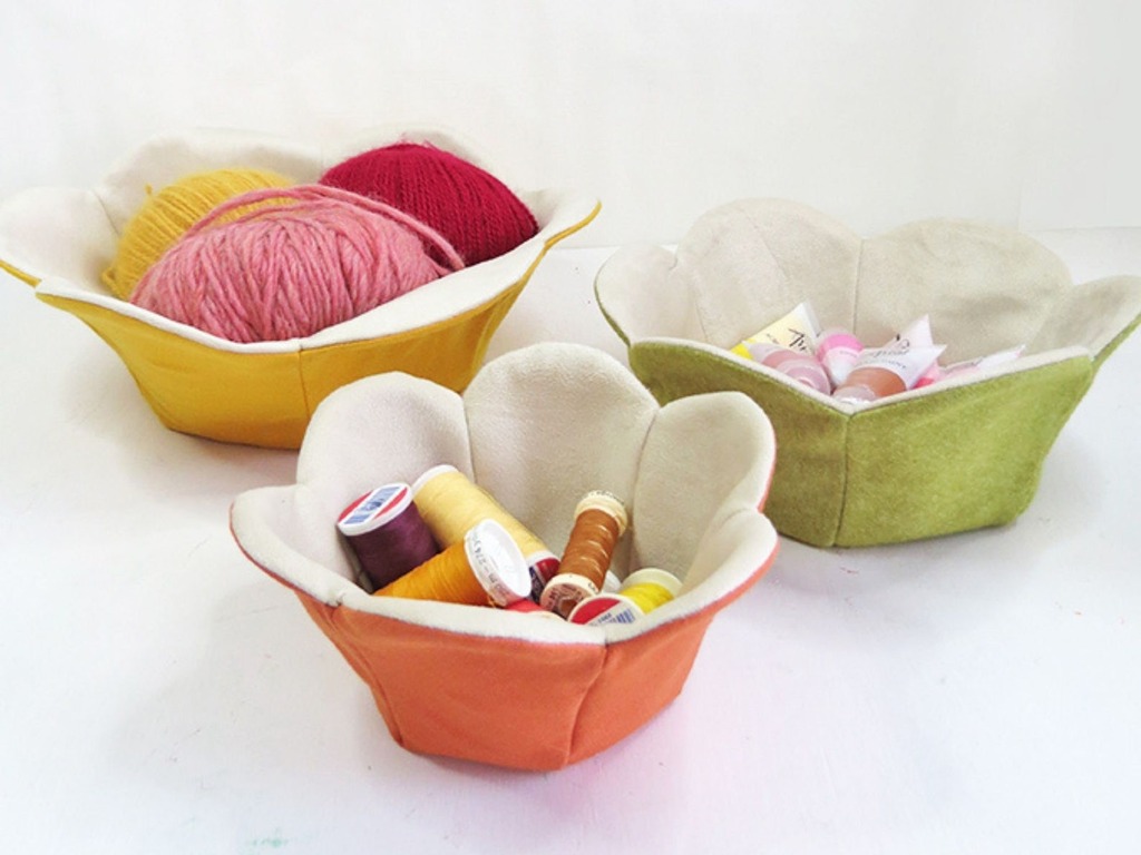 Flower Shape Nesting Baskets by OhohDeco