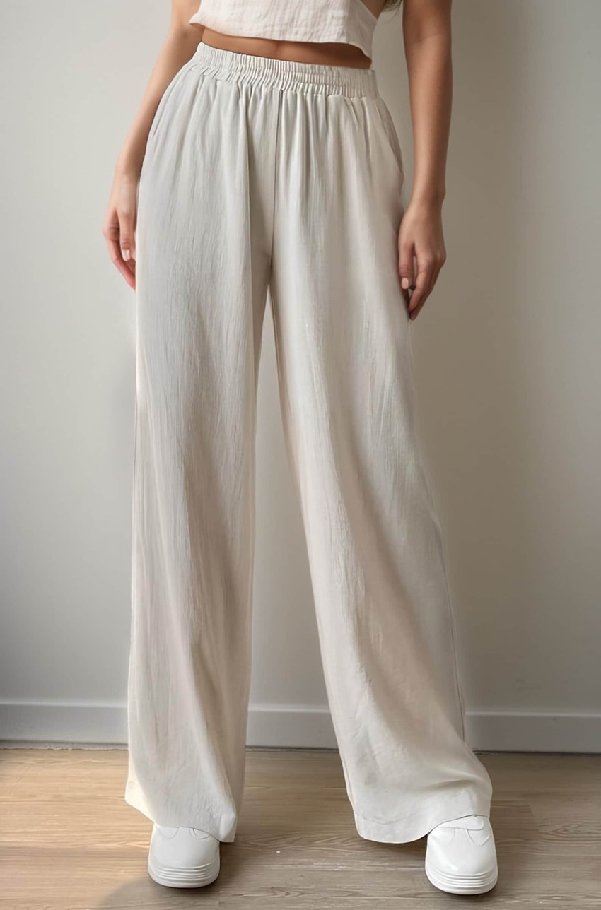 Summer Elastic Waist Pants by StellaPattern