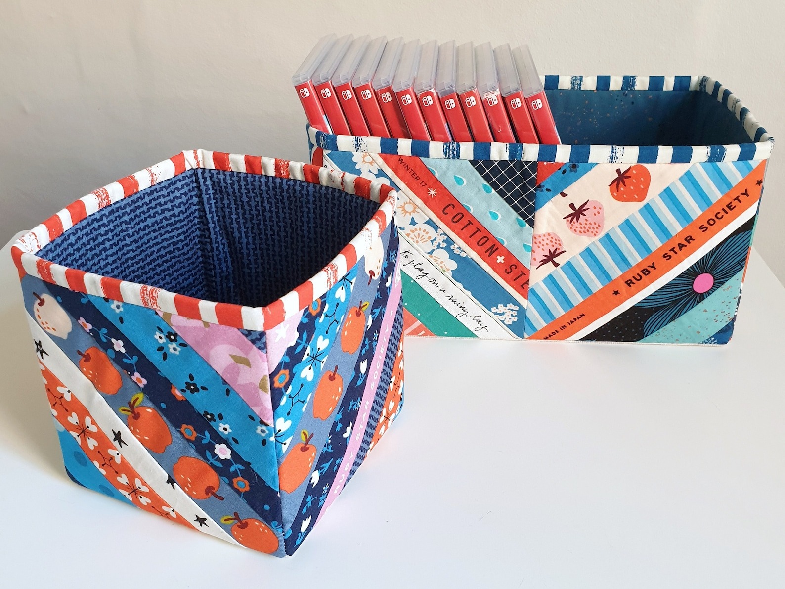 17 best fabric basket sewing patterns for a perfectly organized home ...