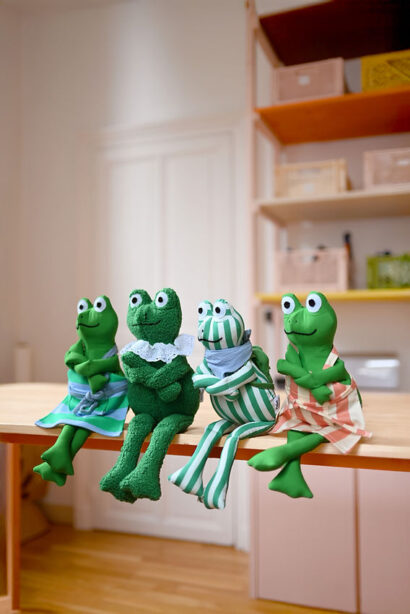 Basil the Frog free sewing pattern by Marguerite et Jorge 