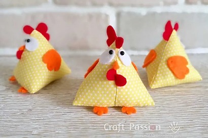 Lucky Chicken Free Sewing Pattern by Craft Passion