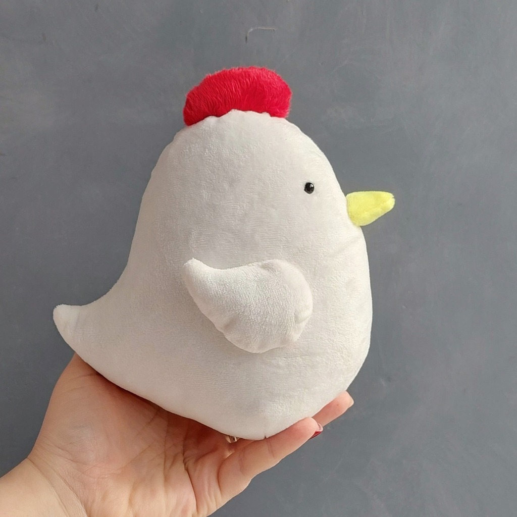 Easy Chicken Plushie Pattern by Jane Magic Craft