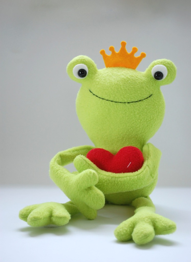 Ferdinand the Frog free pattern by While She Naps