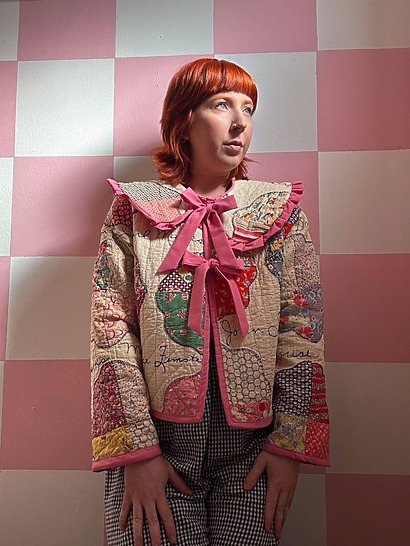 Statement Collar Jacket: Joni Jacket from SmallMuseumSewing