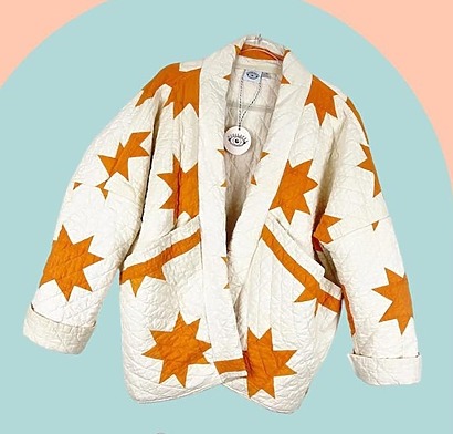 Oscilatey Quilt Coat sewing pattern