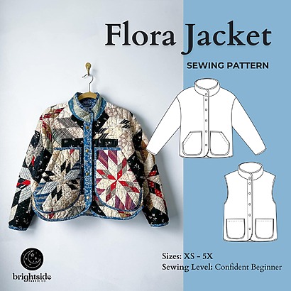 Flora Jacket & Vest from BrightsidePatterns