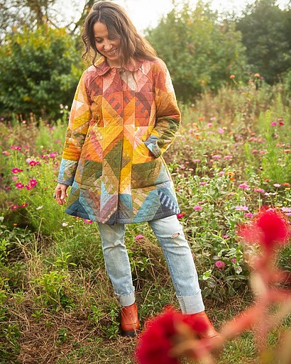 Scrap-Busting Masterpiece: Retazo Coat and Vest from SewLiberatedPatterns