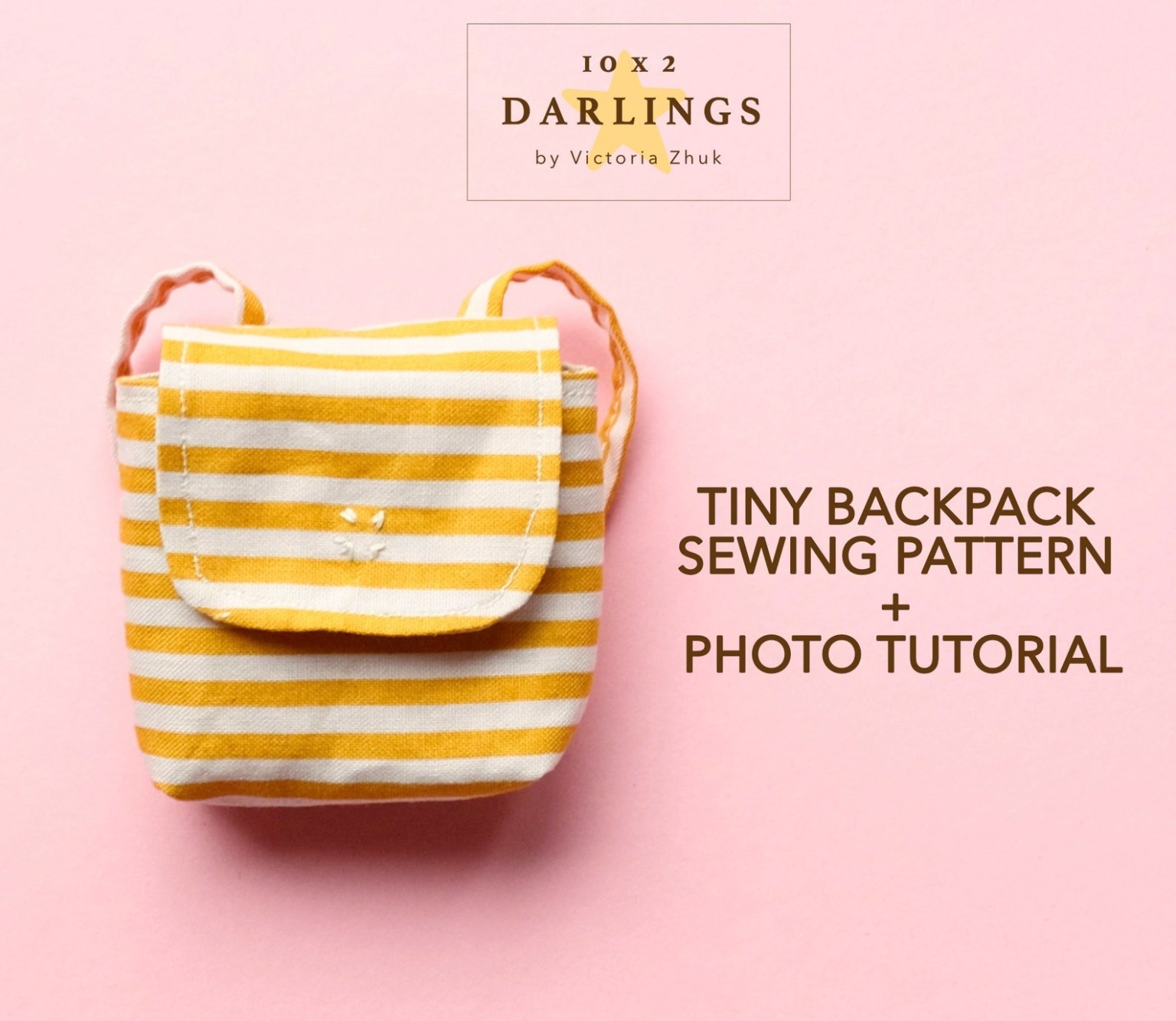 9 best mini backpack sewing patterns for scrap busting & gifts - I Can ...