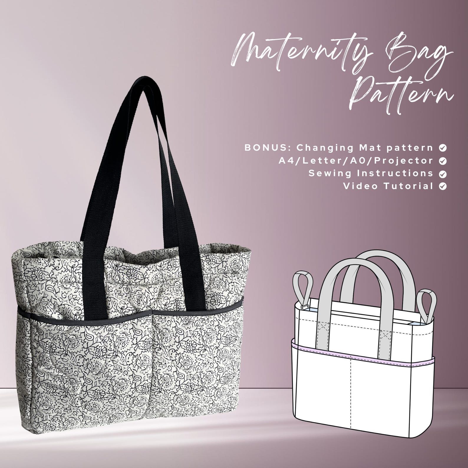 10 best quilted tote bag sewing patterns for every skill level - I Can ...