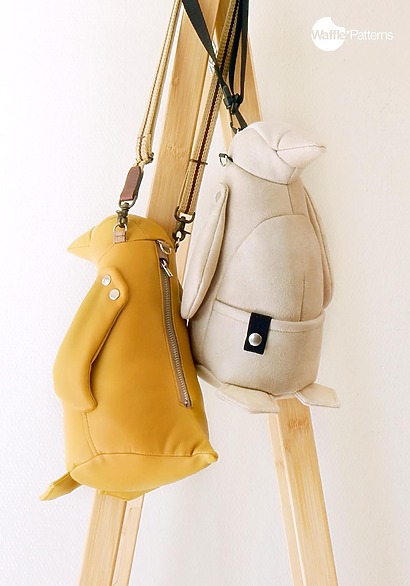 PDF Sewing Pattern for Penguin Accessory Bag, Animal Shaped Bag by
WafflePatterns
