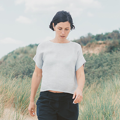 Augustina Boxy Top (Fabrics-Store)