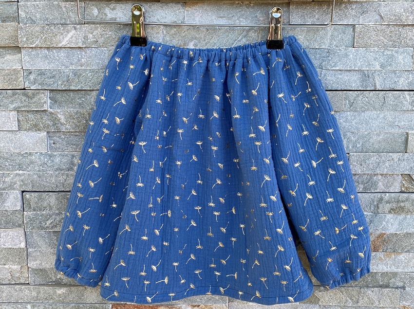 DIY long sleeve peasant top for a toddler