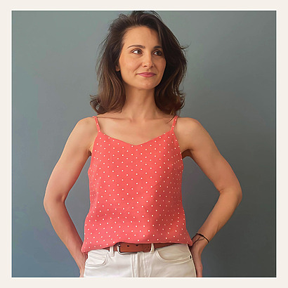 Charlotte Camisole by SlowSewingStudio