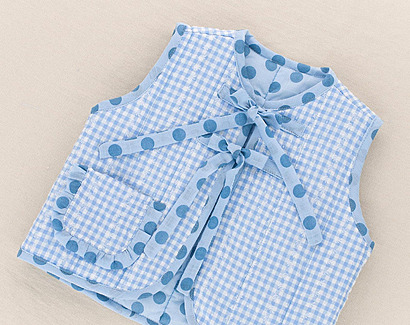 Children's quilted vest by DoodleandPat