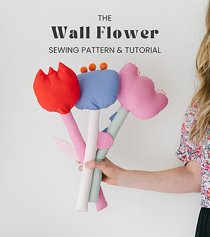 Oversized Wall Flower sewing pattern