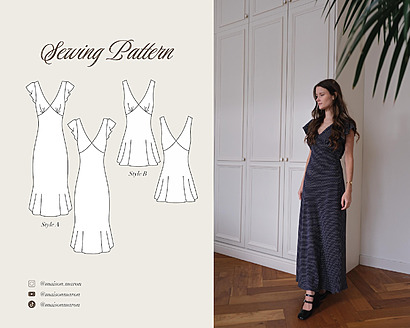 The Eva dress by MaisonMaron