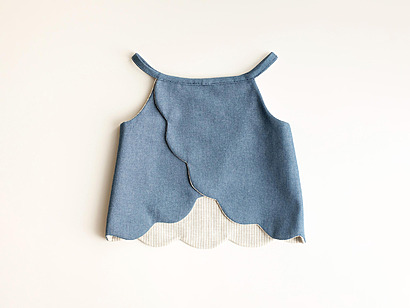 Anemone Top by TinyFolkPatterns