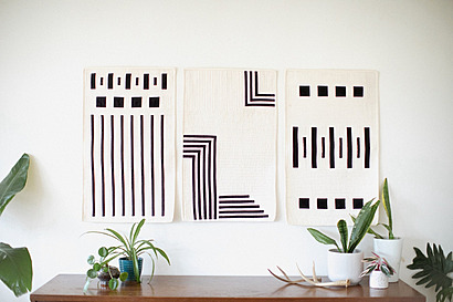 Quaking Aspen, Birch, and Stream Wall Set by LoloClothandHide