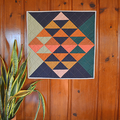 Converge Wall Quilt Pattern by SideLakeStitch