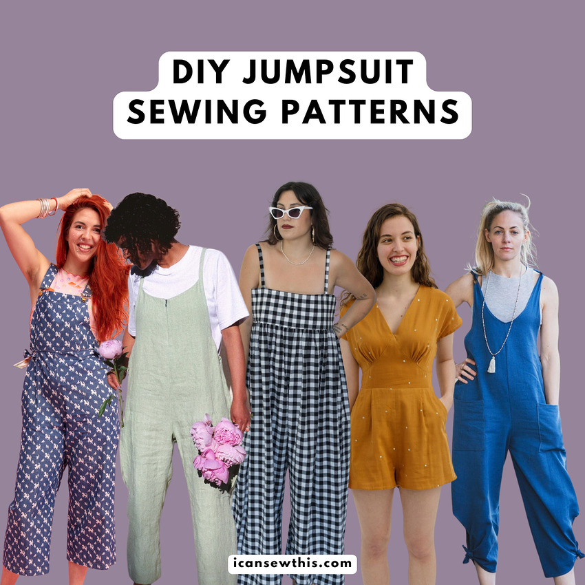 Easy wide-leg jumpsuits you can make this weekend - Chic DIY jumpsuit patterns for pure comfort