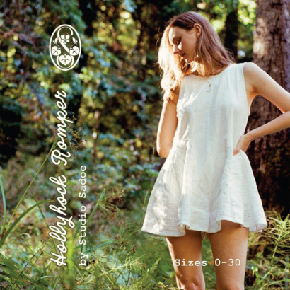 Hollyhock romper by StudioSadoe