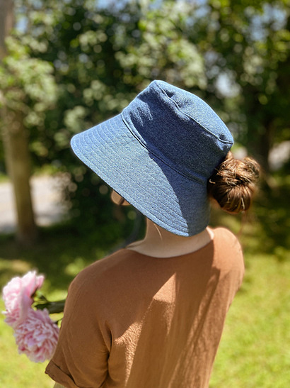 The Juniper Bucket Hat by BuckandBloomPatterns