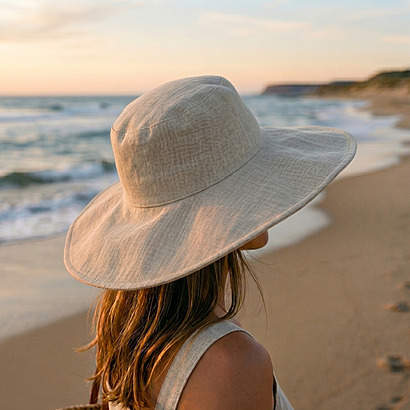 DIY linen sun hat guide: Everything you need for summer - How to sew a designer linen sun hat this weekend