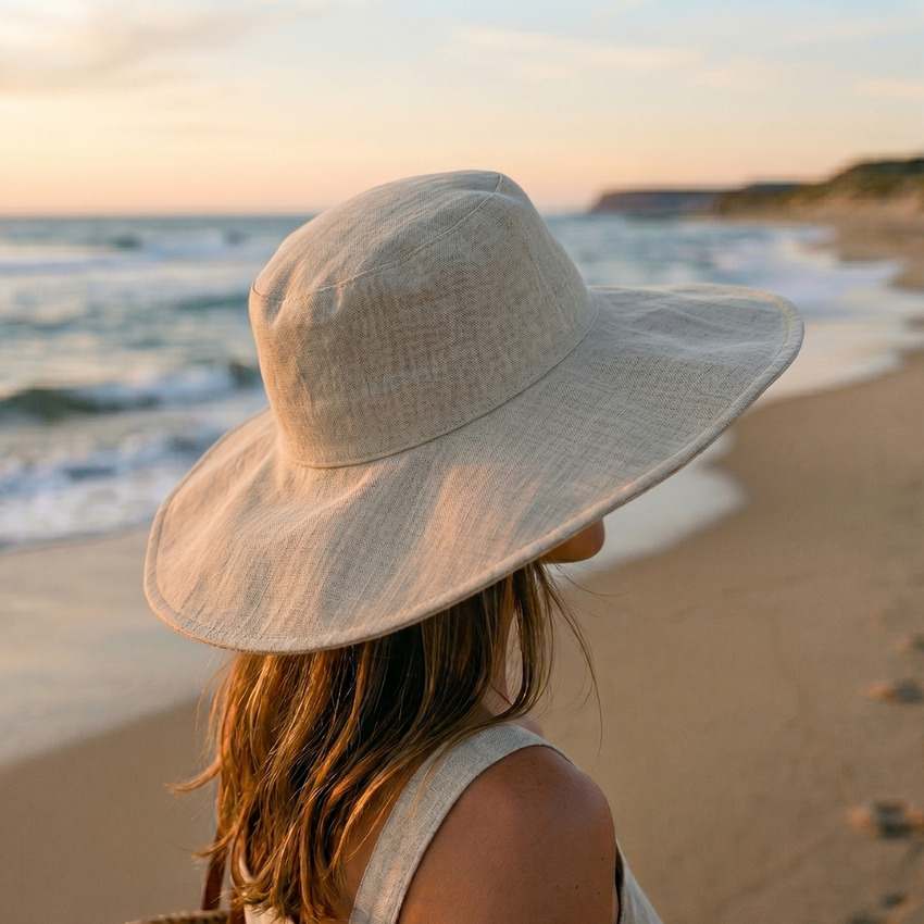 DIY linen sun hat guide: Everything you need for summer - How to sew a designer linen sun hat this weekend