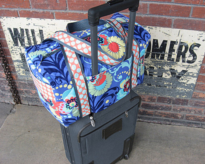 Travel Duffle with Trolley Sleeve by StudioCherie