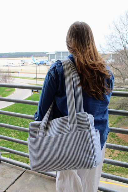 Big Kitty Carry On Duffel Bag by Kathryn Made Something