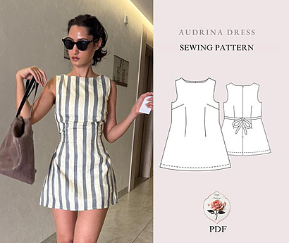 Audrina dress by RosysPatterns