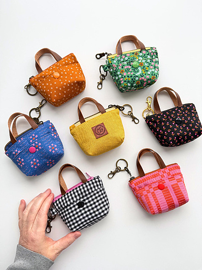 Tiny Tote by CraftOwlHandmade