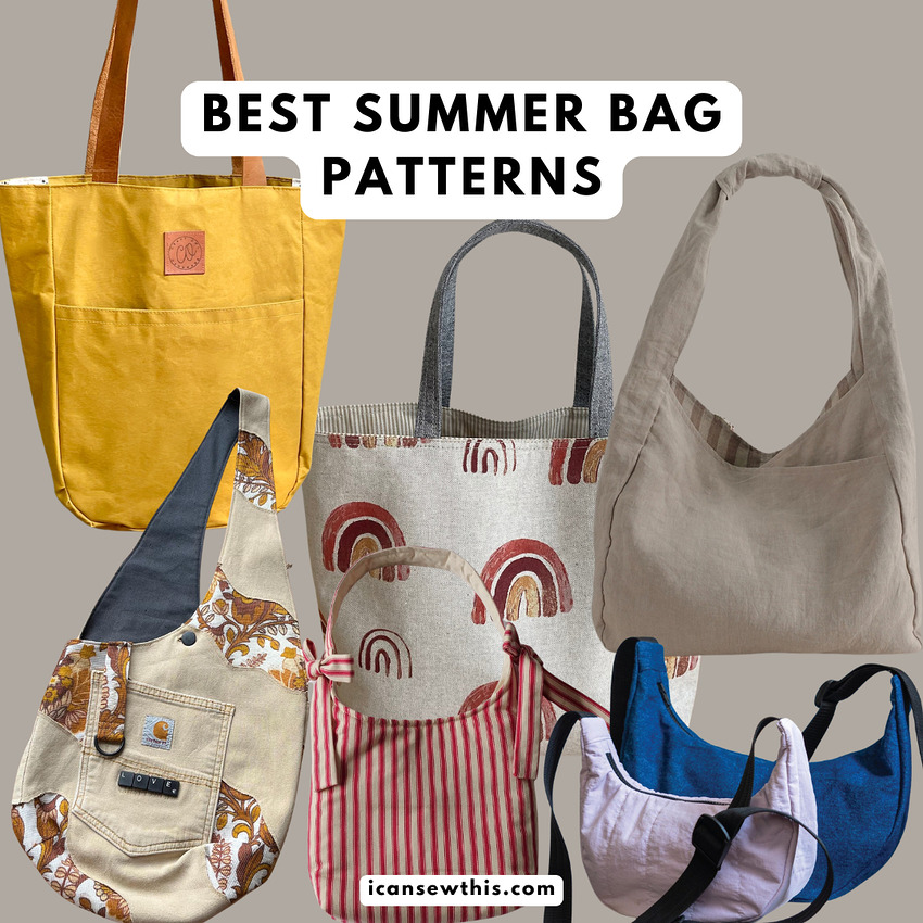 Summer bag sewing patterns: fun DIY projects - Best summer bag sewing patterns for beginners
