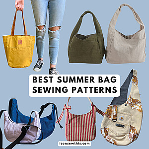 Summer bag sewing patterns: fun DIY projects - Best summer bag sewing patterns for beginners