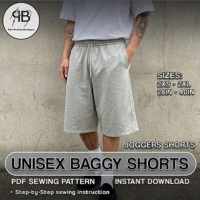 Oversized Shorts by ThePrettyBoutique