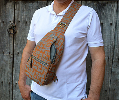 Retro Style Sling Bag by Kandou Patterns
