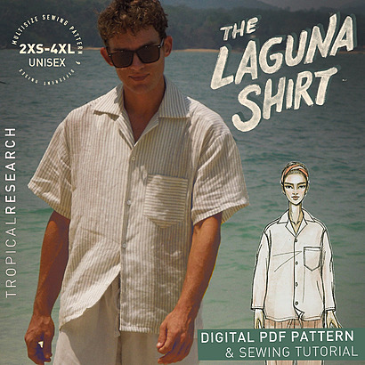 Laguna Shirt by Tropical Research