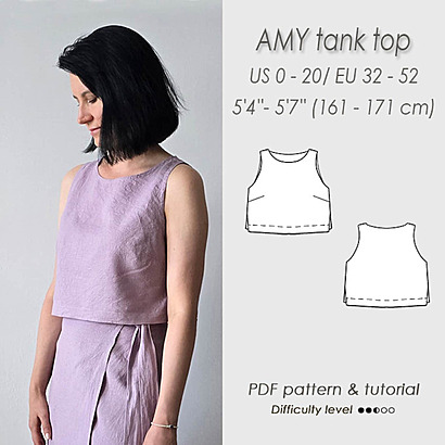 Amy Tank Top by TOTOshopUA