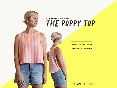 The Poppy Top by SummerHaus