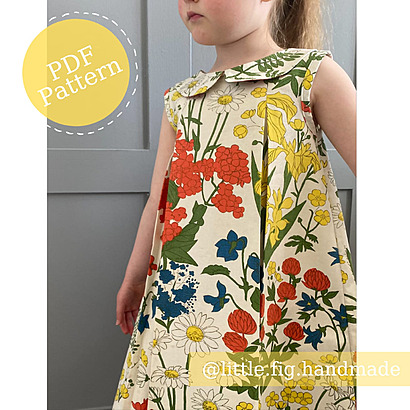Peggy Children's Summer Dress by LittleFigStore