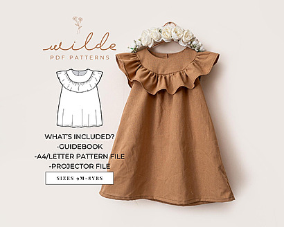 Rosie Dress PDF Pattern by WildeChildDesignsAU