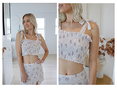 The Millie top by thesewclubpatterns