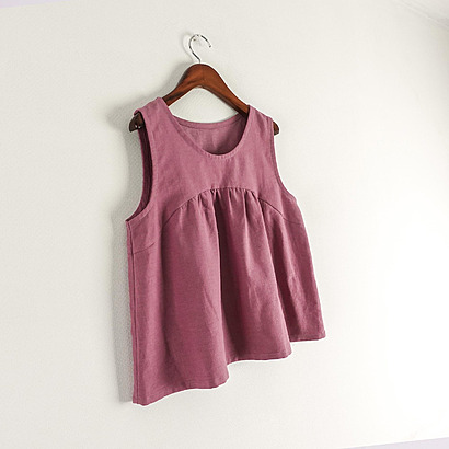 Gathered Tank Top by Sewingman