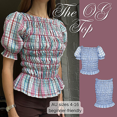 The OG top by LoveKezPatterns