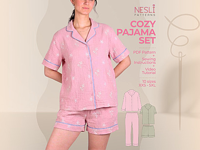 Cozy Pyjama Set Pattern