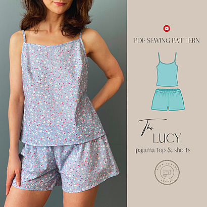 Lucy Pajama Set Sewing Pattern